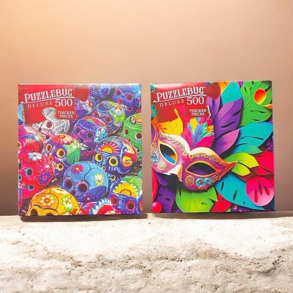 Other - 🧩 Puzzlebug Bundle (x2) 500 PCS Puzzles